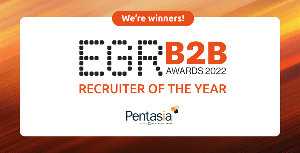 Pentasia Wins EGR “Recruiter Of The Year” 2022